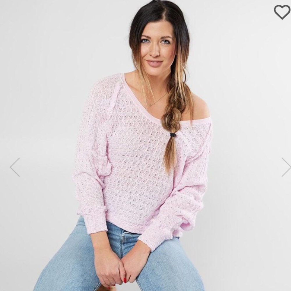 FREE PEOPLE Thien's Hacci Top Size L new with tag